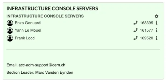 Infrastructure console servers